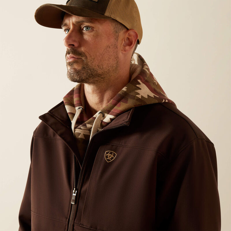 Ariat Men -  Vernon Softshell Jacket (Coffee Bean) 10062597