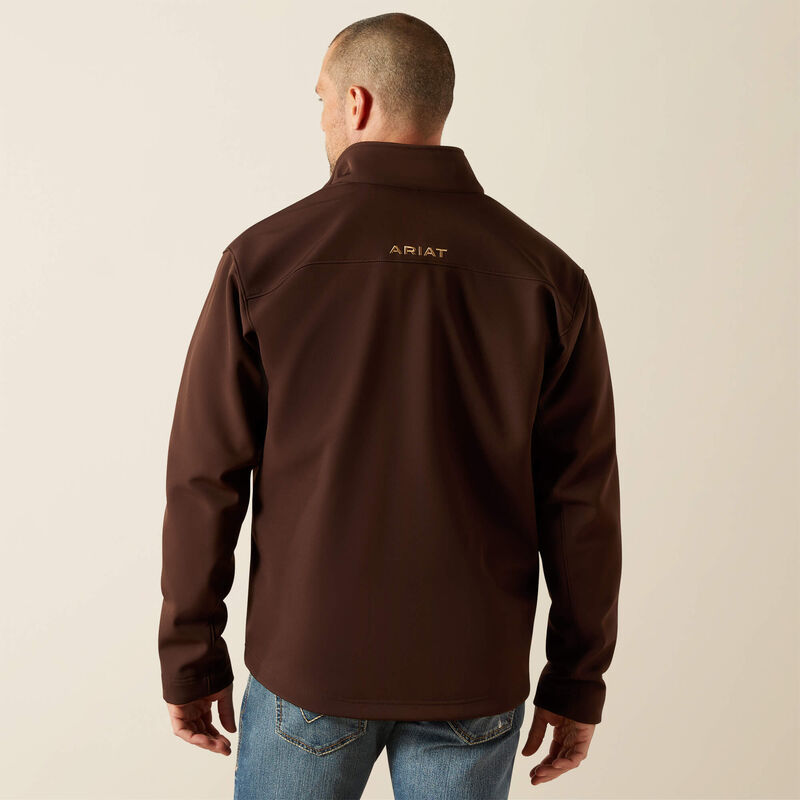 Ariat Men -  Vernon Softshell Jacket (Coffee Bean) 10062597