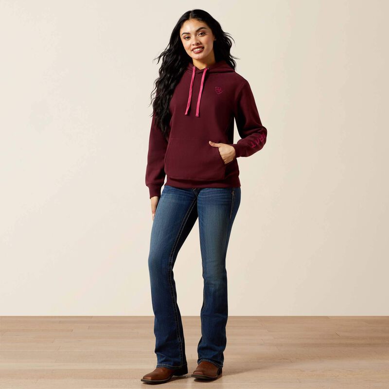 Ariat Women - Ariat Logo 2.0 Hoodie (Port Royale) 10065827