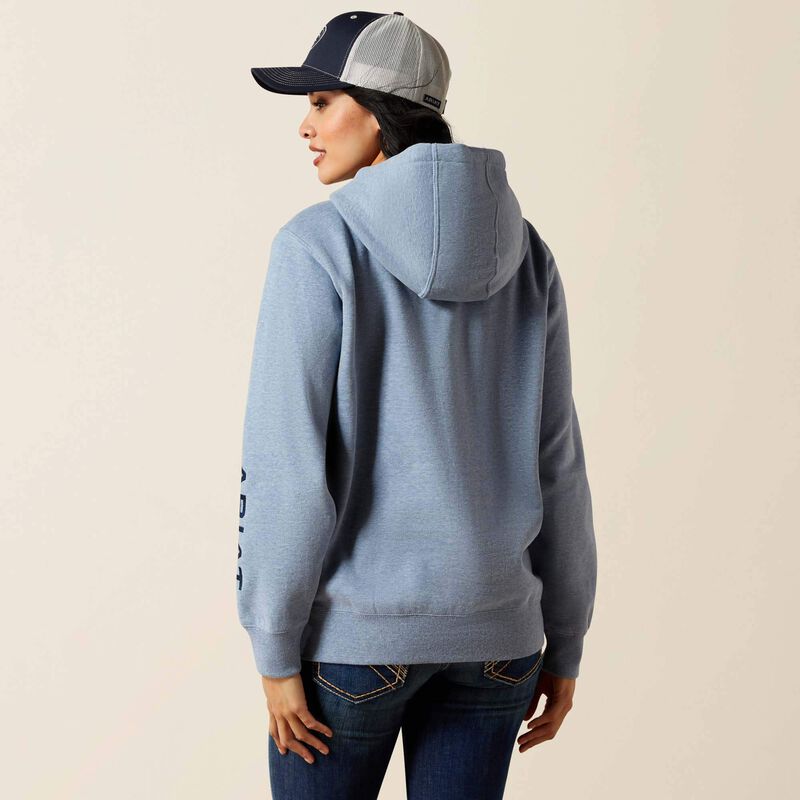Ariat Women - Ariat Logo 2.0 Hoodie (Indigo Heather) 10065828