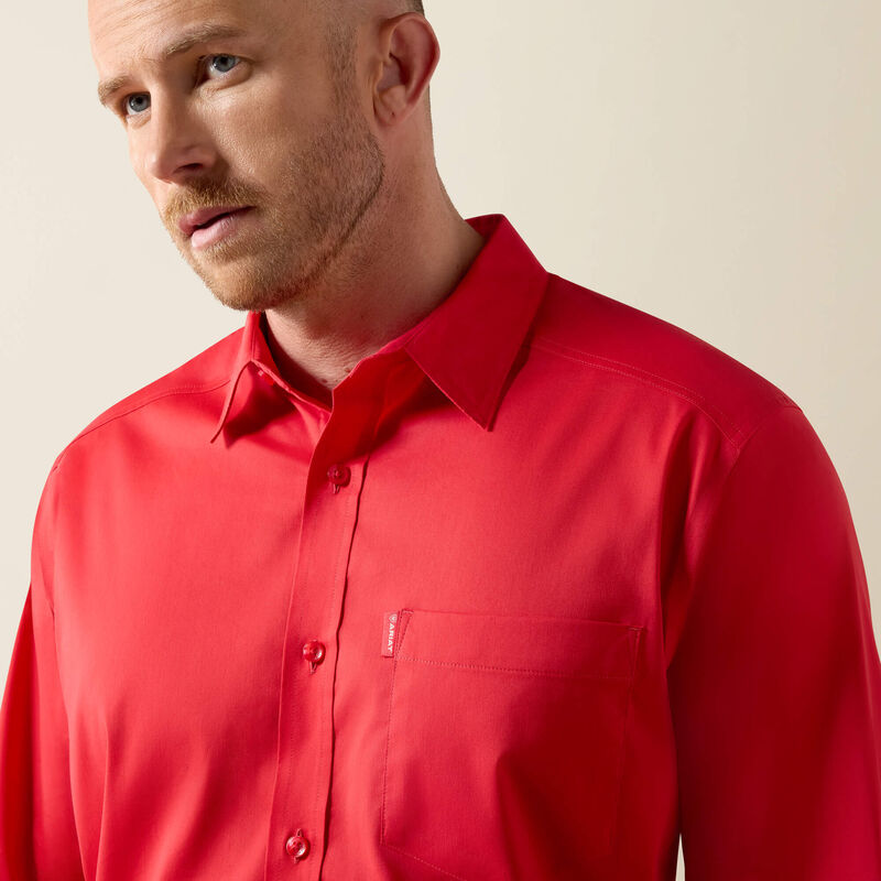 Ariat Men - Everything Classic Fit Shirt (Scarlet Red) 10072736
