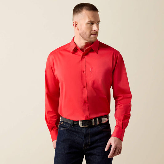 Ariat Men - Everything Classic Fit Shirt (Scarlet Red) 10072736