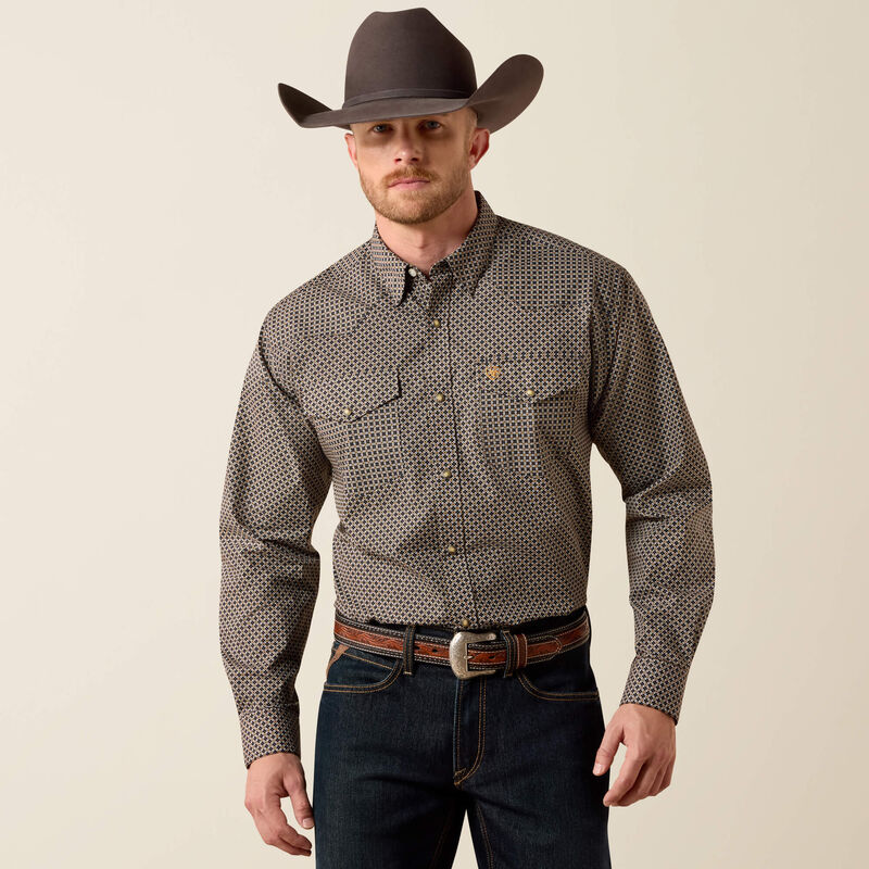 Ariat Men - Classic Fit Snap Shirt (Frey) 10073622