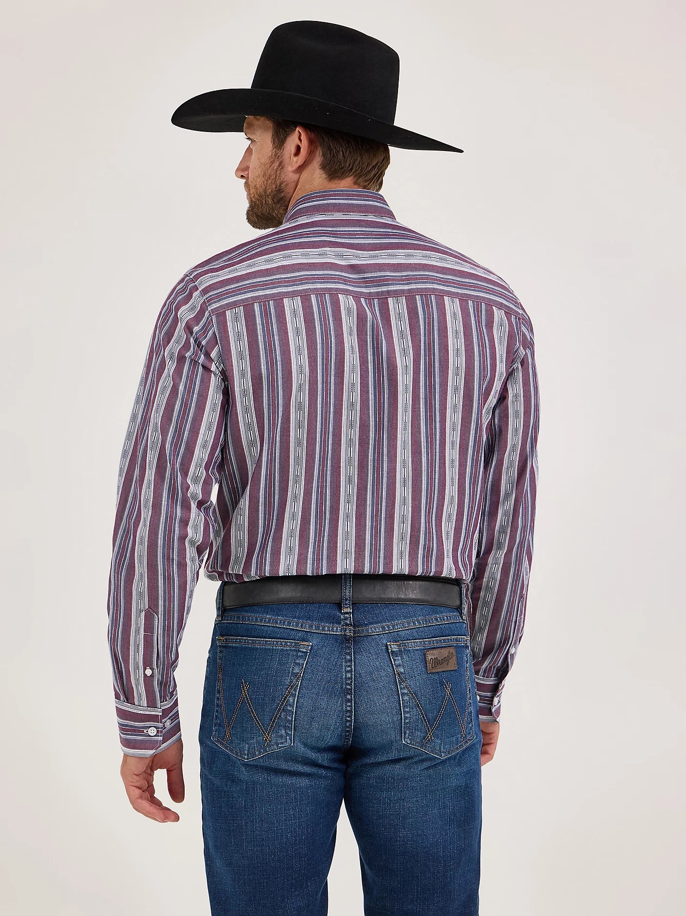 Wrangler Men - Cody Johnson Button Down (Mauve) 112369557