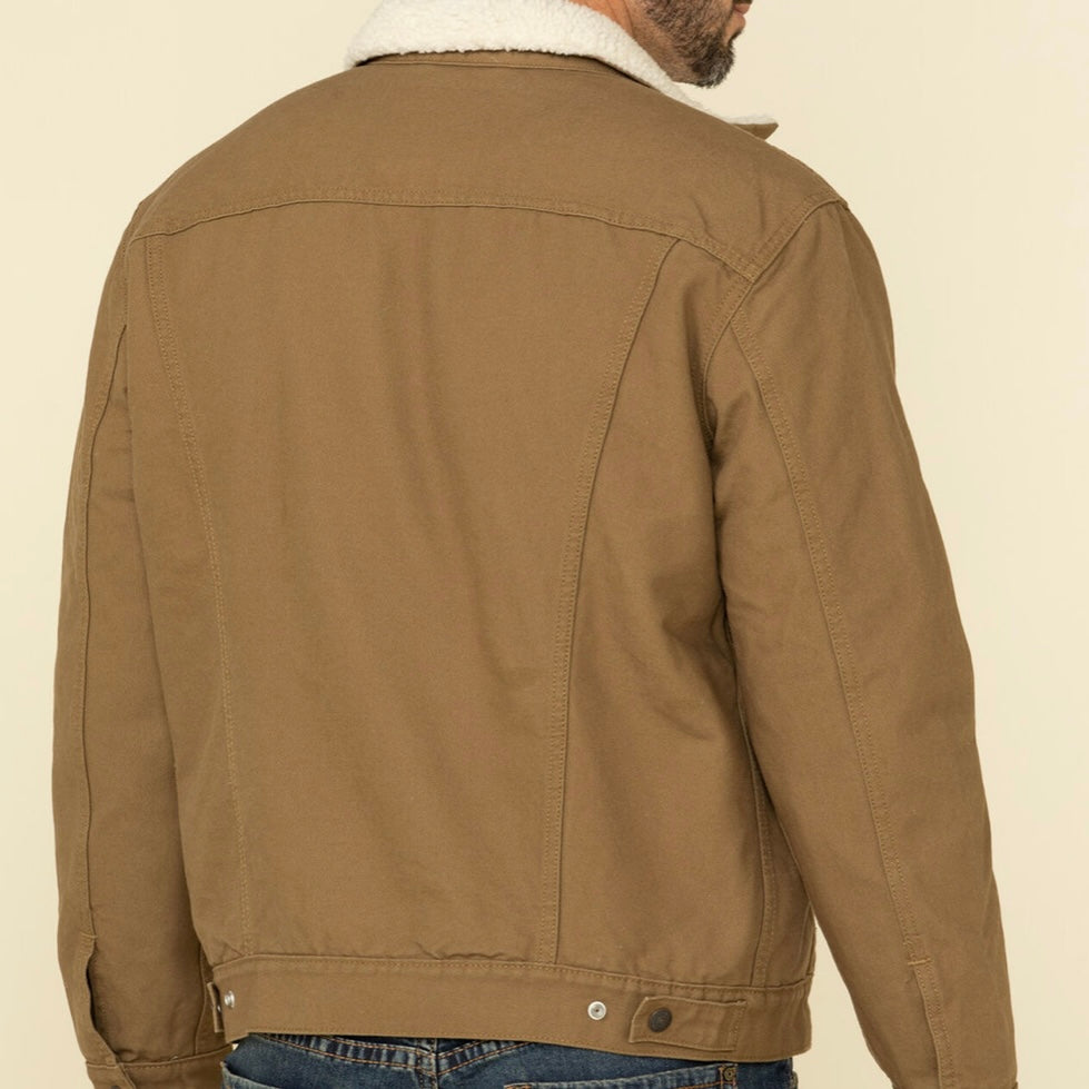 Levi's Men - Sherpa Lined Jacket (Tan) 1636501122