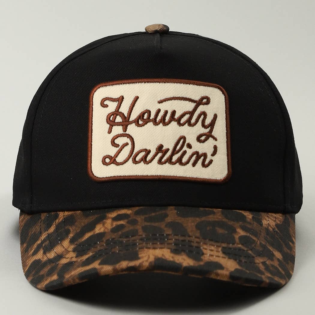 Howdy Darlin' Cap (Black)