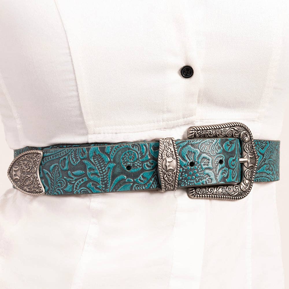 Loyal West - Sophia Belt (Turquoise) LW-S25-173