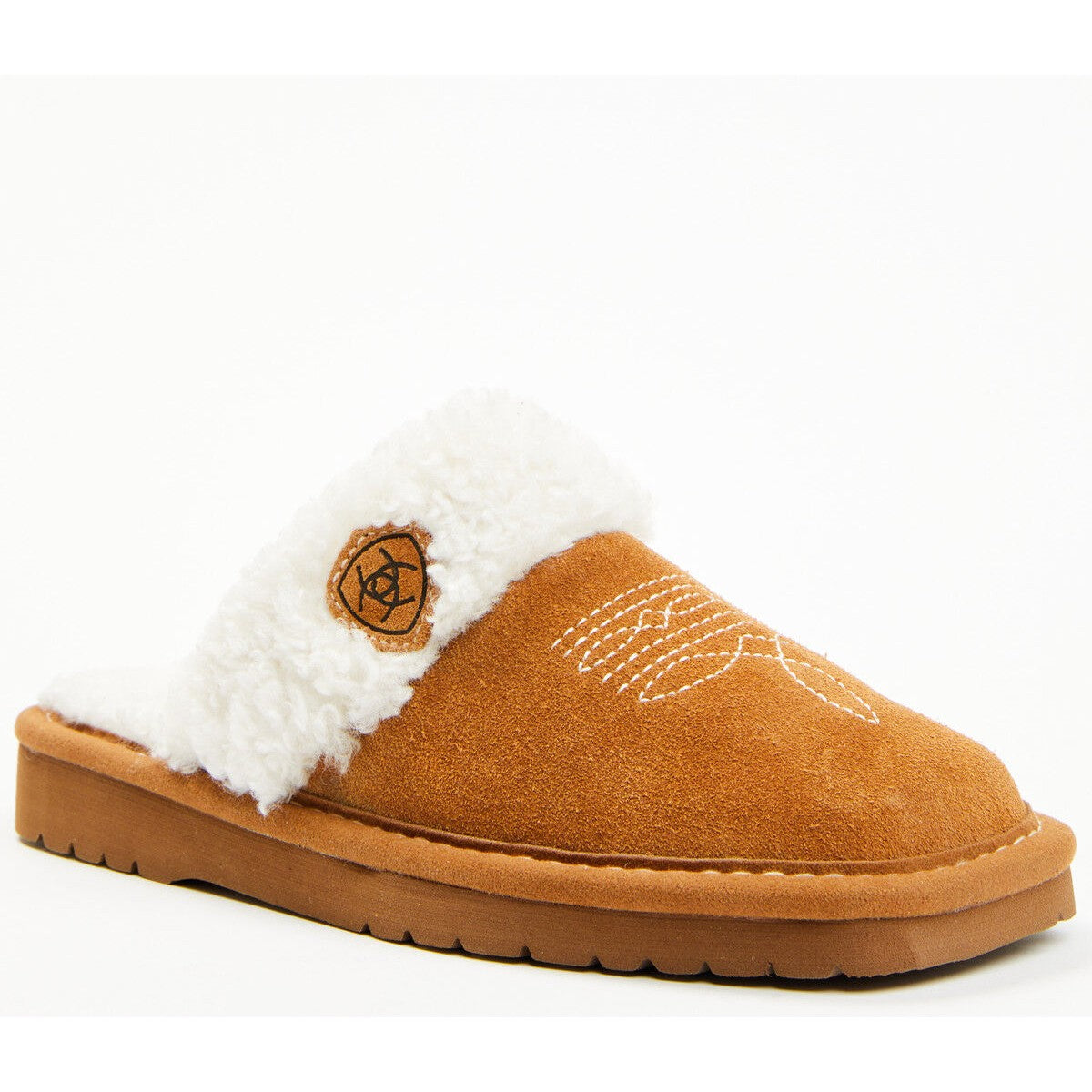 Ariat Women - Jackie Square Toe Slipper (Chestnut) 10039032