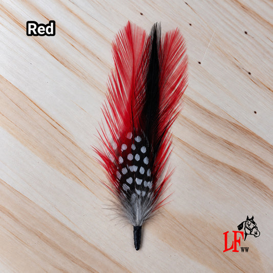 Classic Hat Feather (Red)