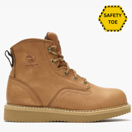 Georgia Men - Wedge 6in (STEEL TOE) G6342