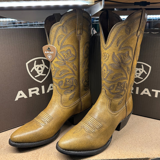 Ariat Women - Heritage R Toe (Copper Brown) 10035999