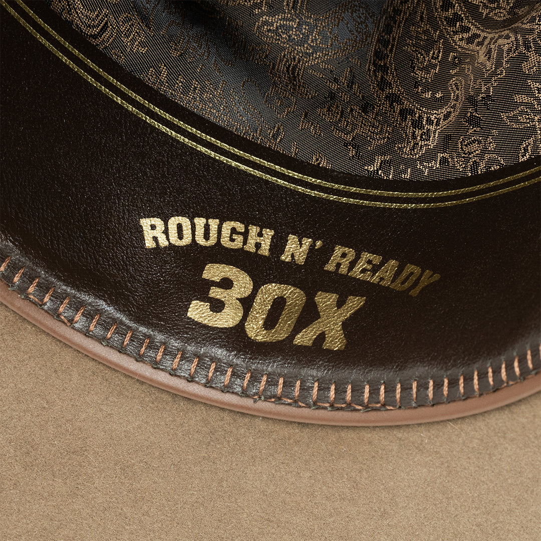 Resistol - 30X Rough N Ready OPEN CROWN (Dunn) RFRFNR-1650DU