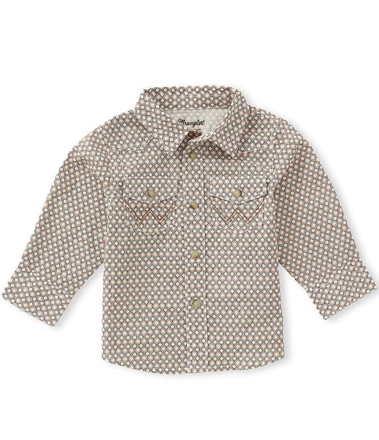 Wrangler - Baby Boys Long Sleeve (Clay) 112384731