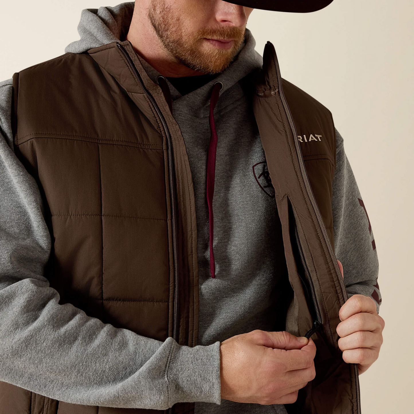 Ariat Men - Crius Insulated Vest (Banyan Bark) 10041518