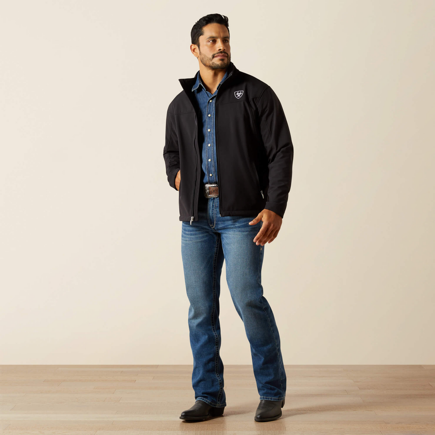 Ariat Men - Softshell Jacket (Mexico Black) 10031424