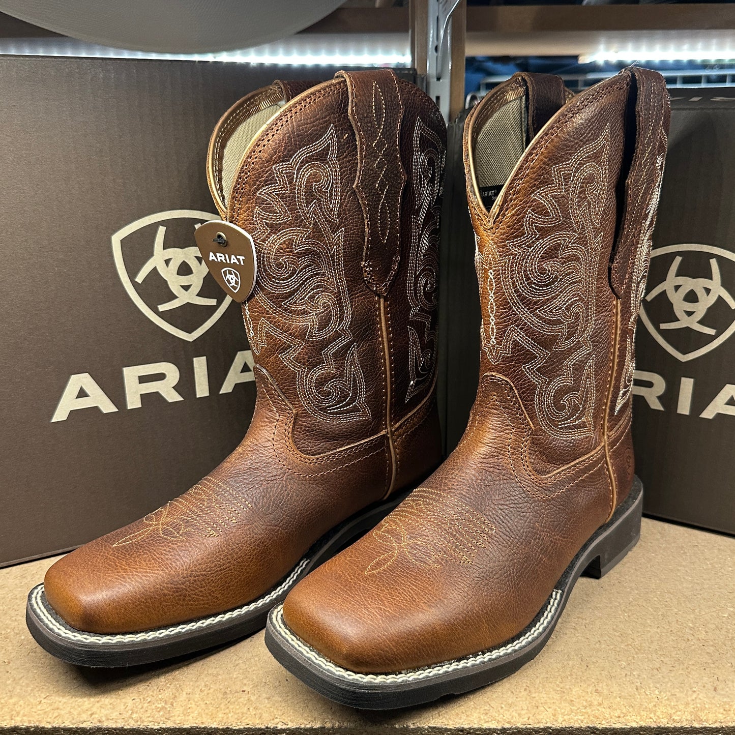 Ariat Women - Delilah Square Toe StretchFit (Spiced Cider) 10040284