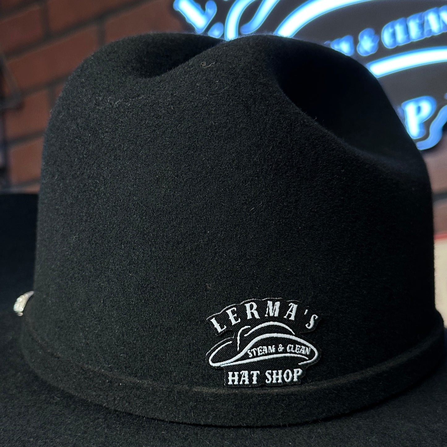 Lerma's Hat Shop Patch (Black)