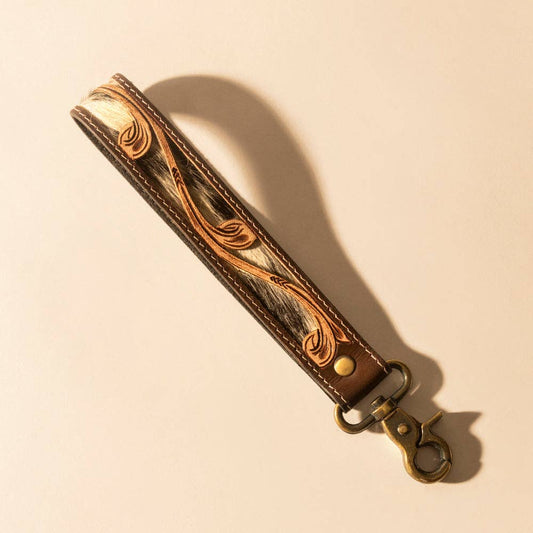 Myra - Wildvine Pony Western Key Fob (Brown) S-14374