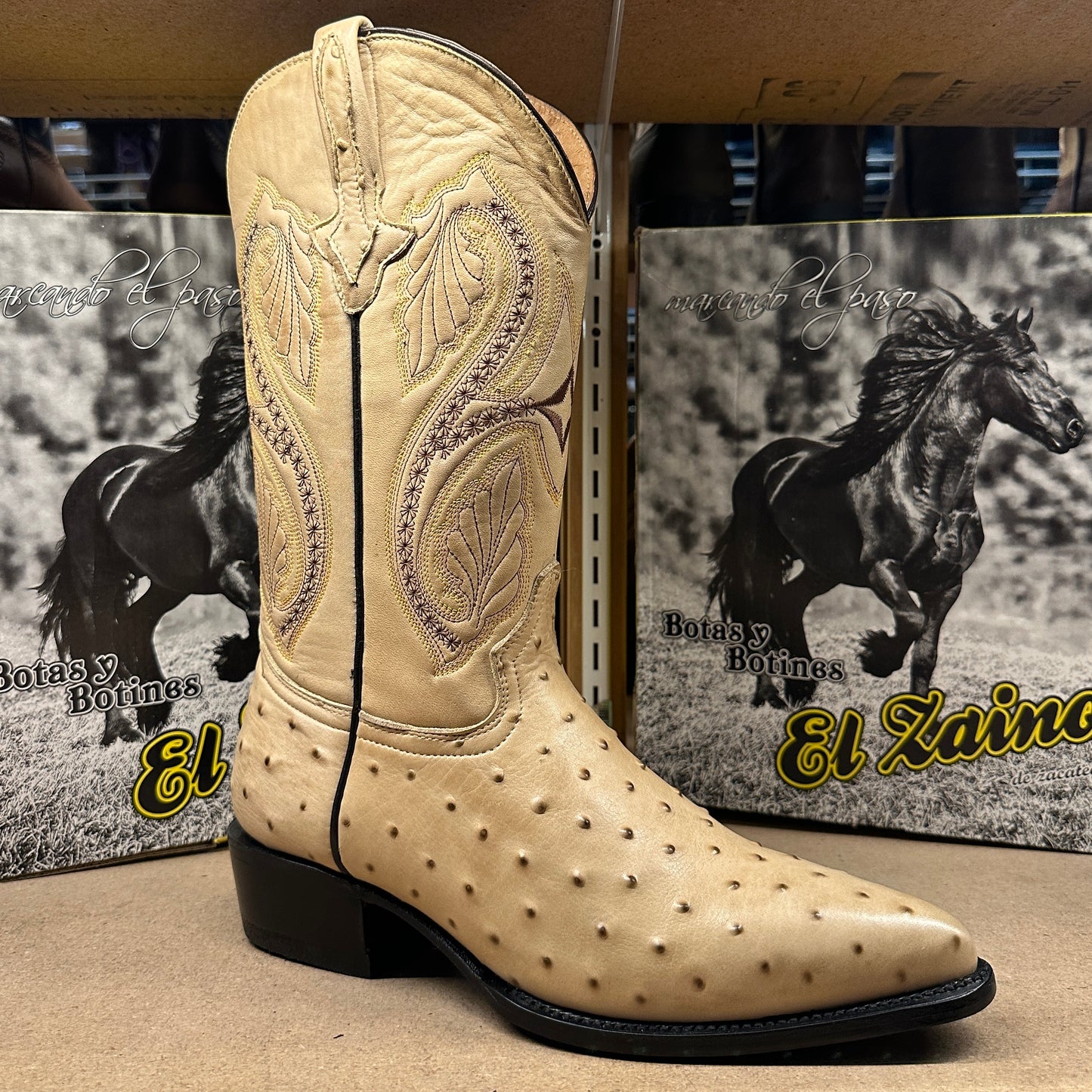La Bufa Men - Imitation Ostrich Boot (Orix)