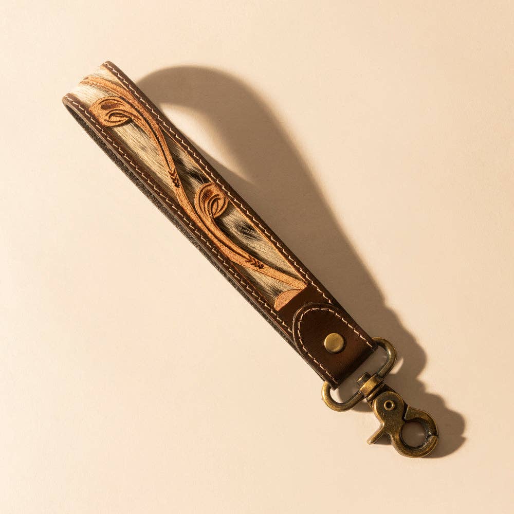 Myra - Wildvine Pony Western Key Fob (Brown) S-14374