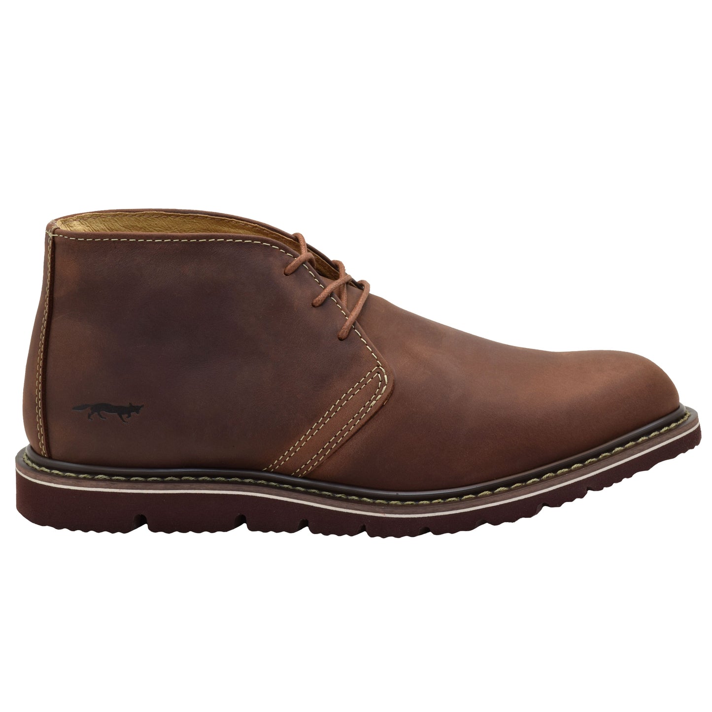 Golden Fox Men - Chukka Enzo (Maroon) 536K6