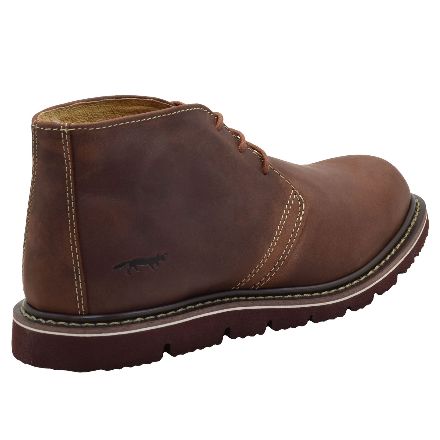 Golden Fox Men - Chukka Enzo (Maroon) 536K6