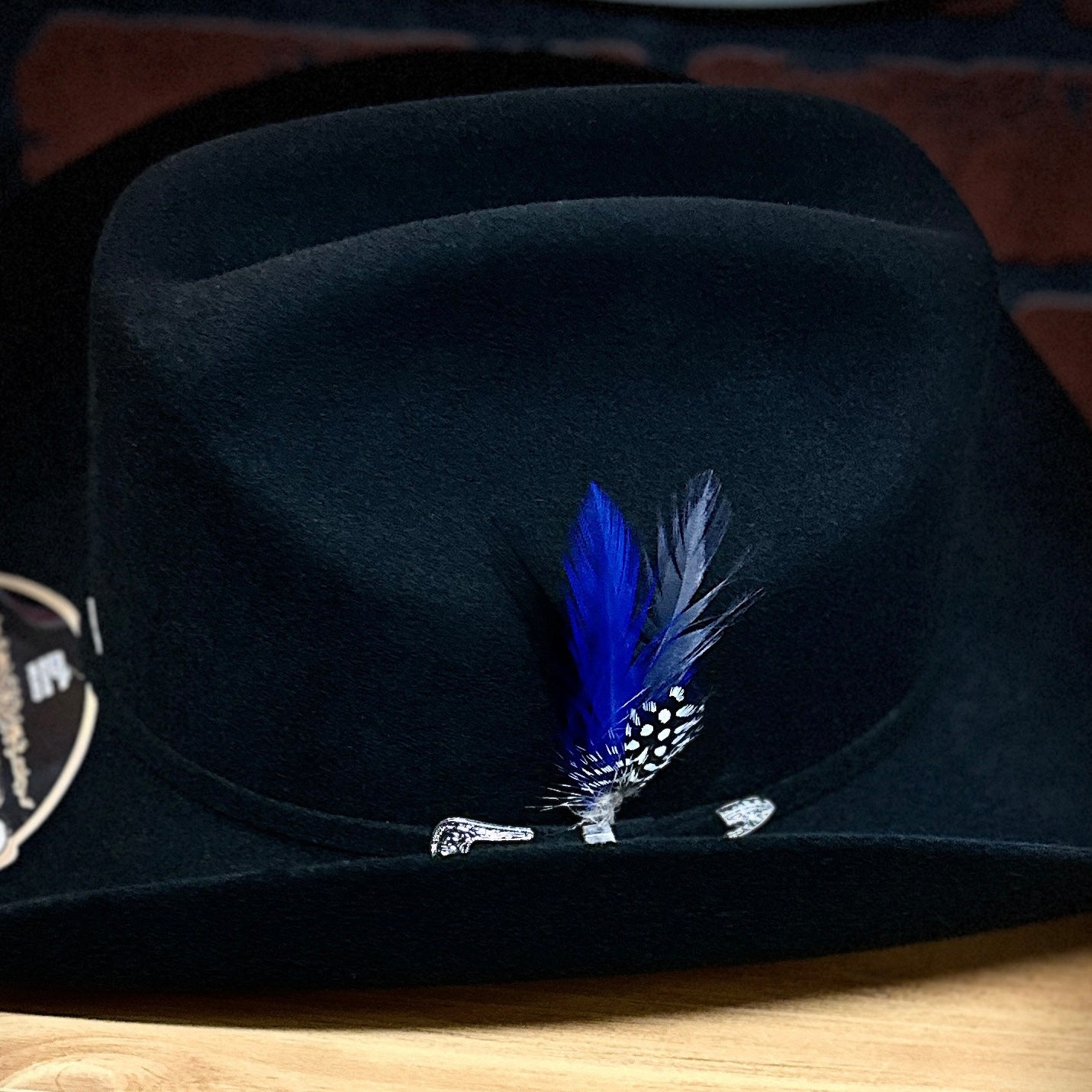 Classic Hat Feather (Blue)