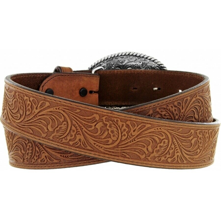 Justin Men - Western Trophy Belt (Tan) 242CG