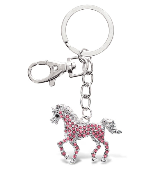 Sparkling Charms - Pink Horse