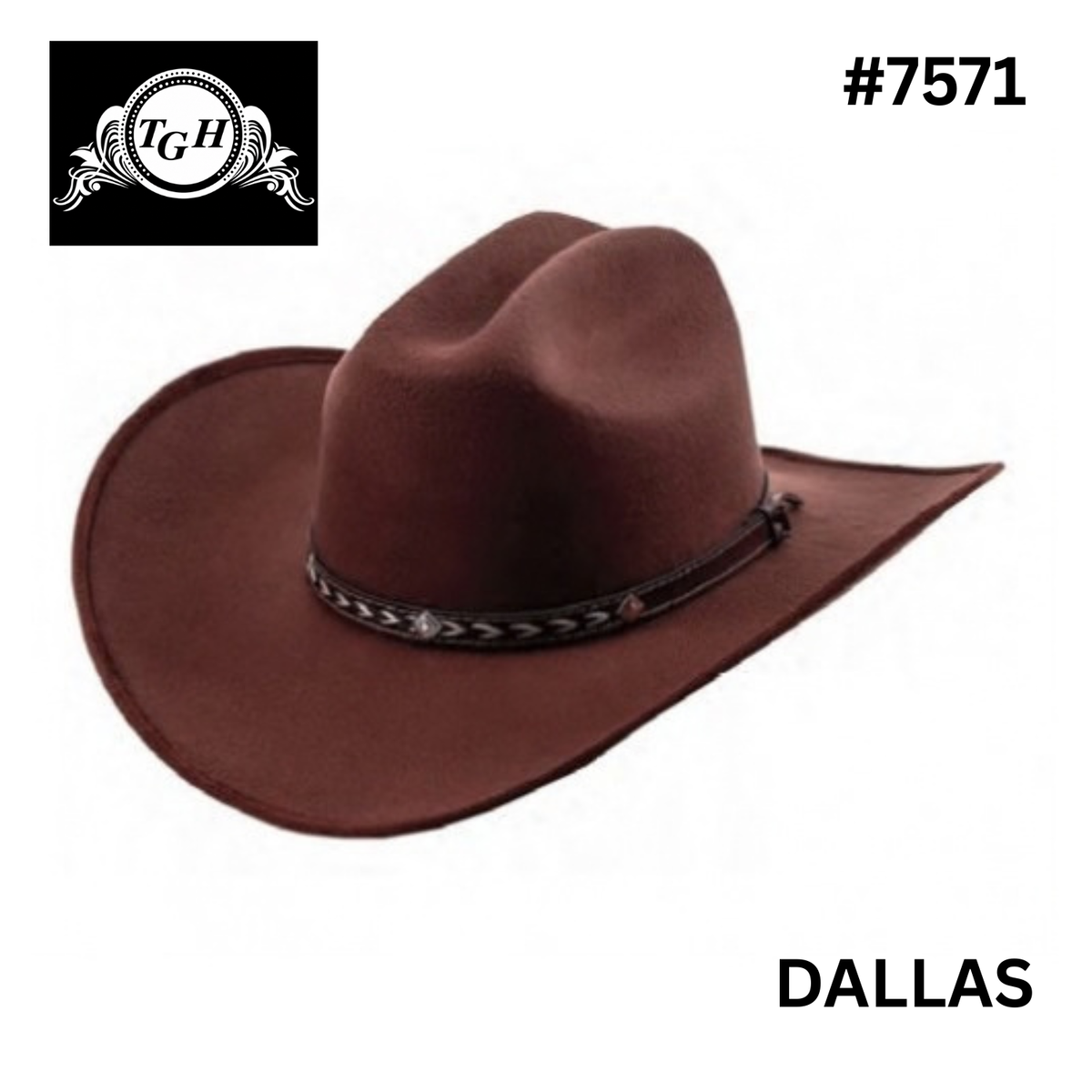 TGH - Faux Felt Hat