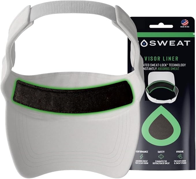 NoSweat - Visor Liners (Half Hat) 3pk