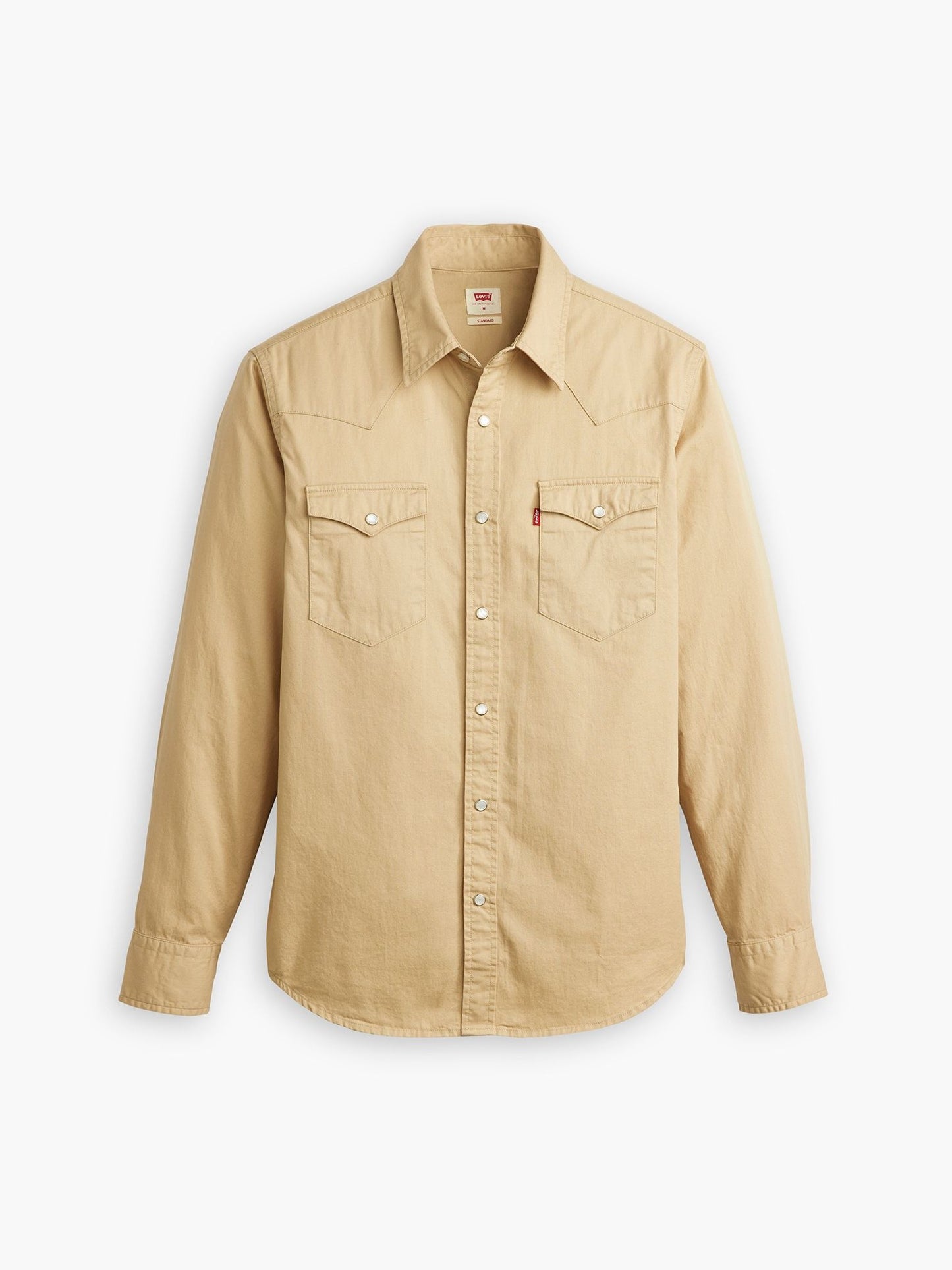 Levi's Men - Classic Western Snap Shirt (Tan Twill) 857450169