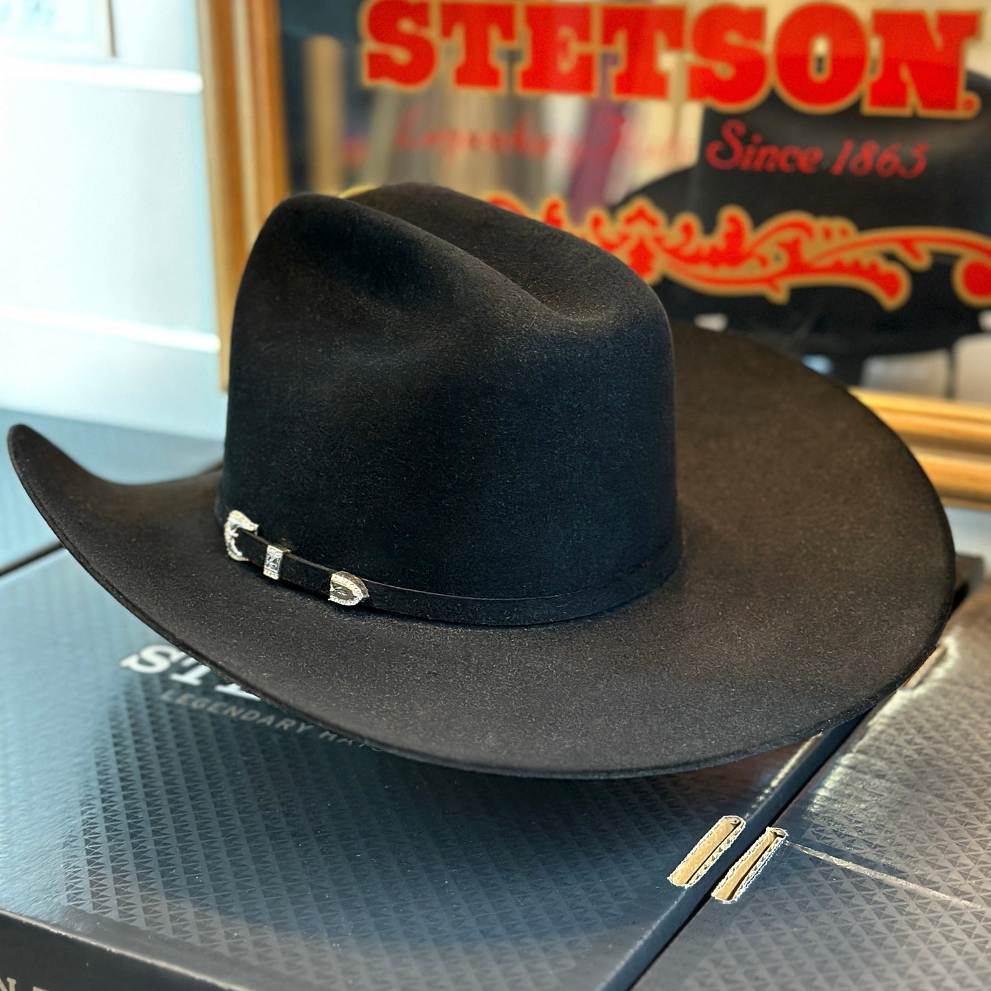 Stetson - Shasta 10X (Black) SFSHAS-754007