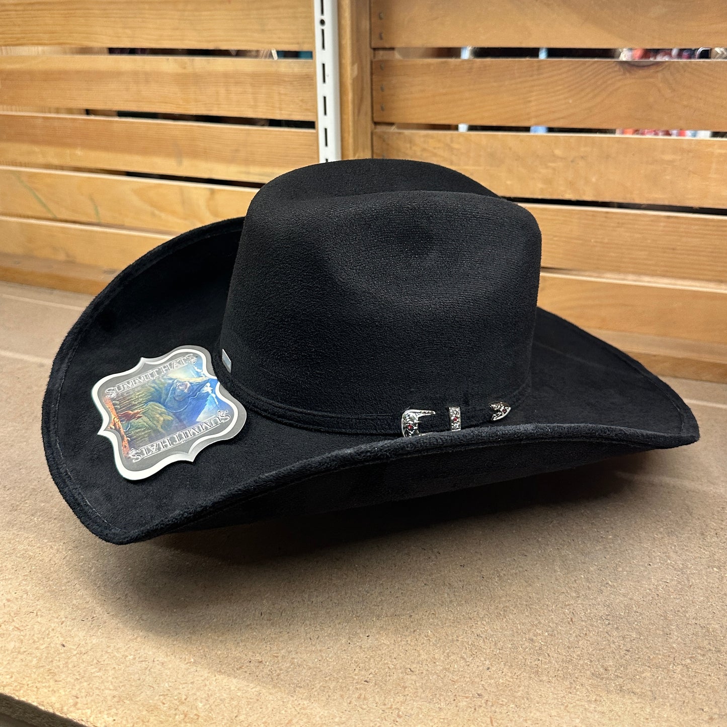 Summit - Suede Silverton Hat (Black)
