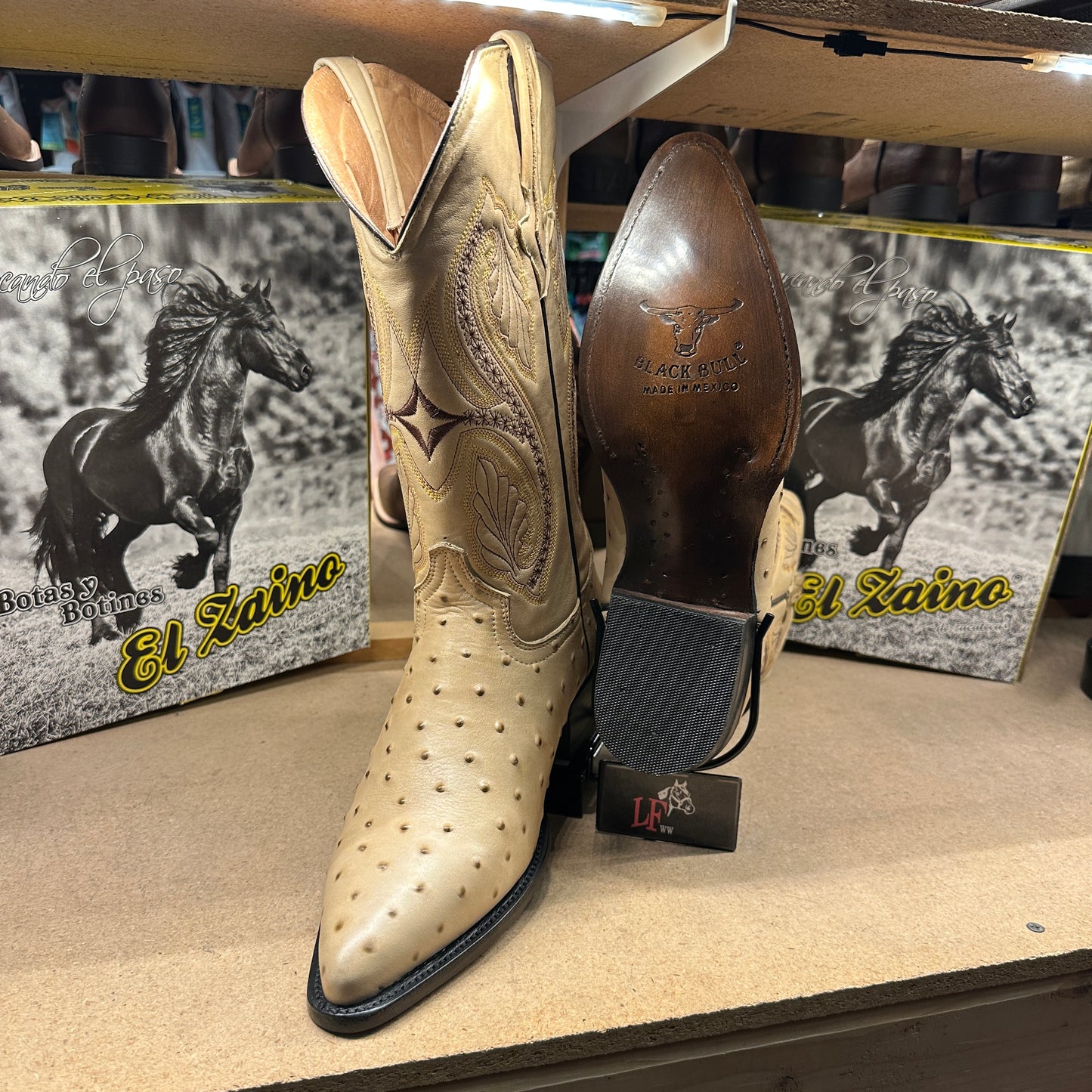 La Bufa Men - Imitation Ostrich Boot (Orix)