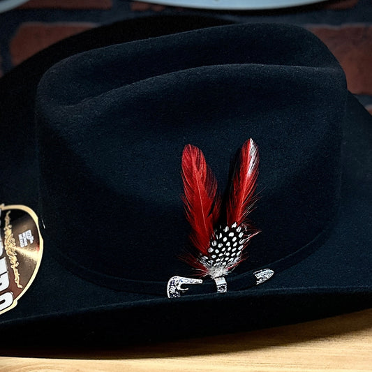 Classic Hat Feather (Red)