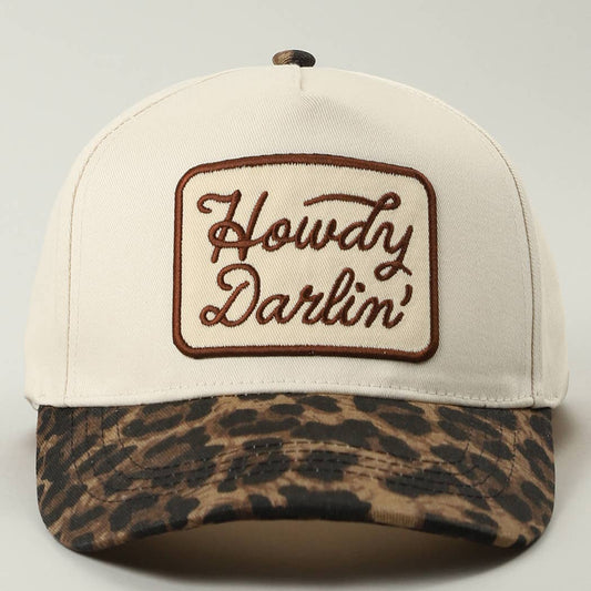 Howdy Darlin' Cap (Beige)