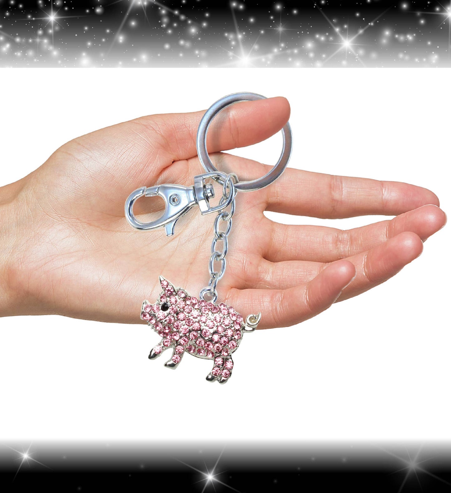 Sparkling Charms - Pig