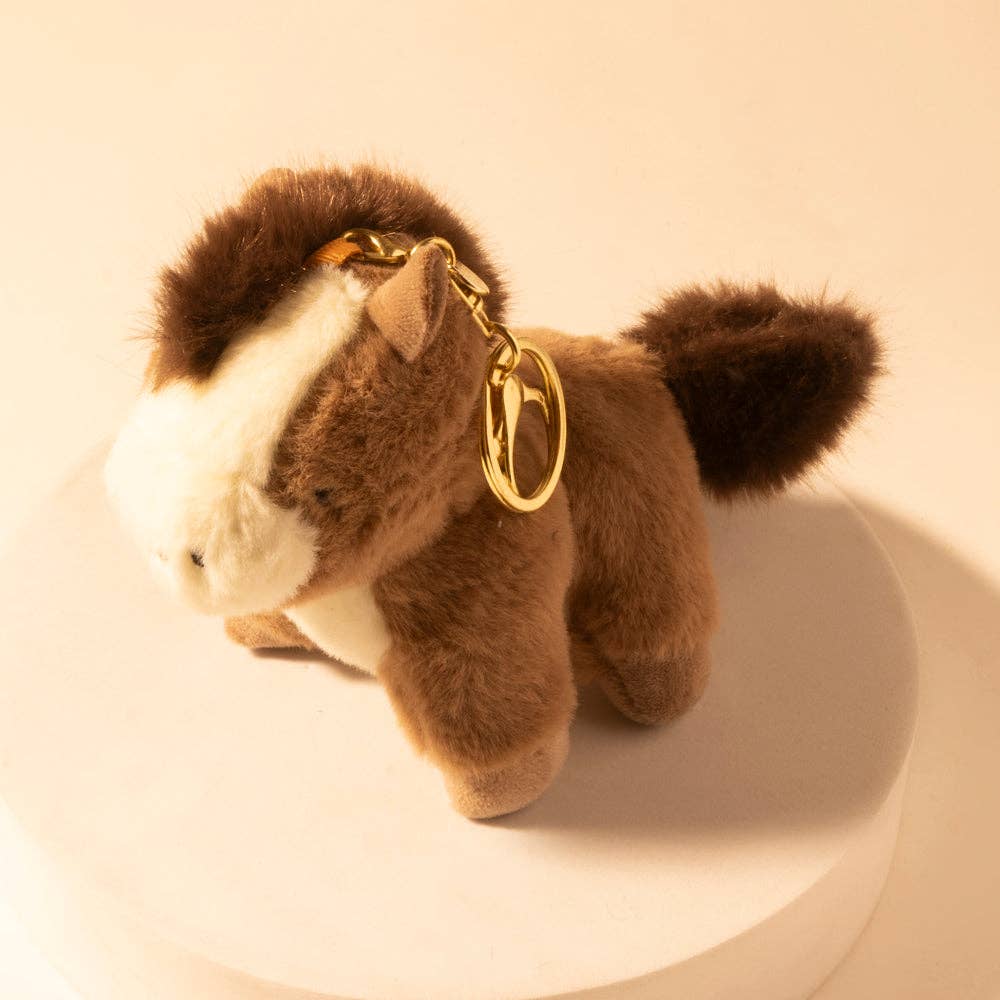 Myra - Saddle Sweetheart Bag Charm (Desert Fawn) S-14696