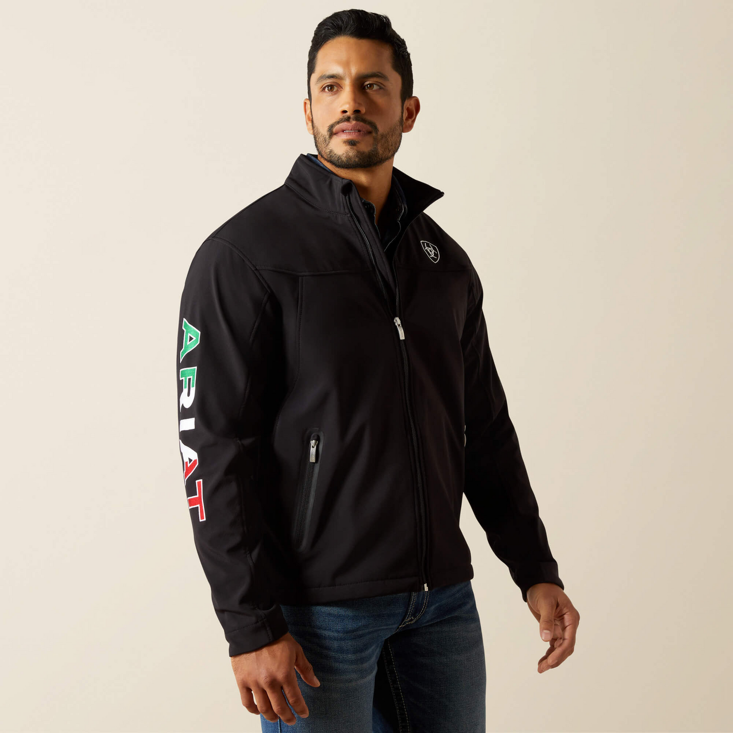 Ariat Men - Softshell Jacket (Mexico Black) 10031424