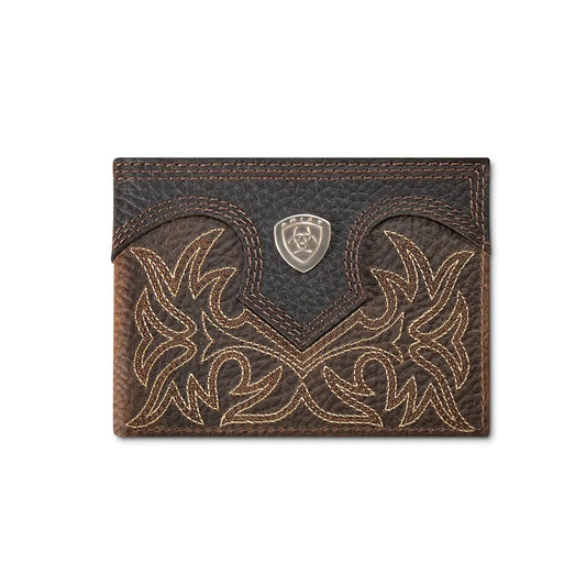 Ariat -  Bi-Fold Wallet (Boot Stitch Dark Brown) A3567902