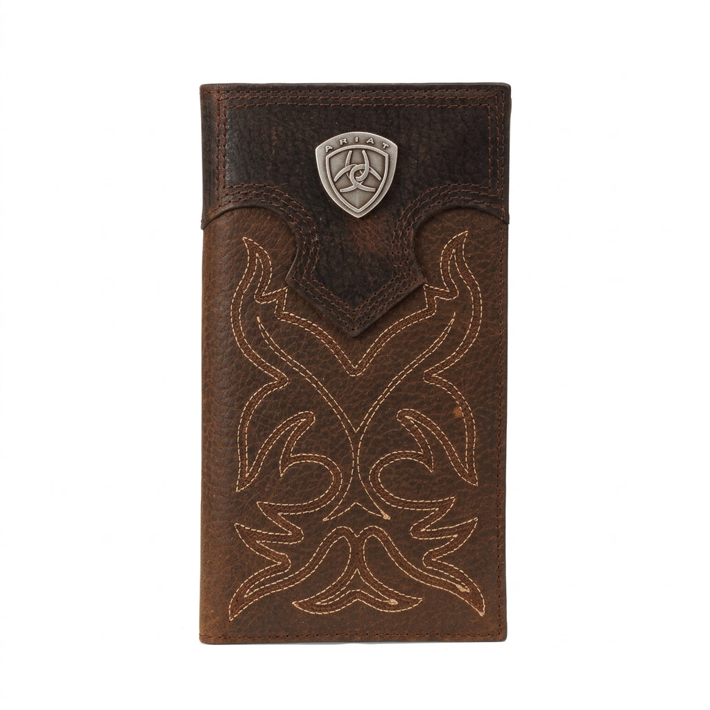 Ariat - Rodeo Wallet (Boot Stitch Dark Brown) A3510802