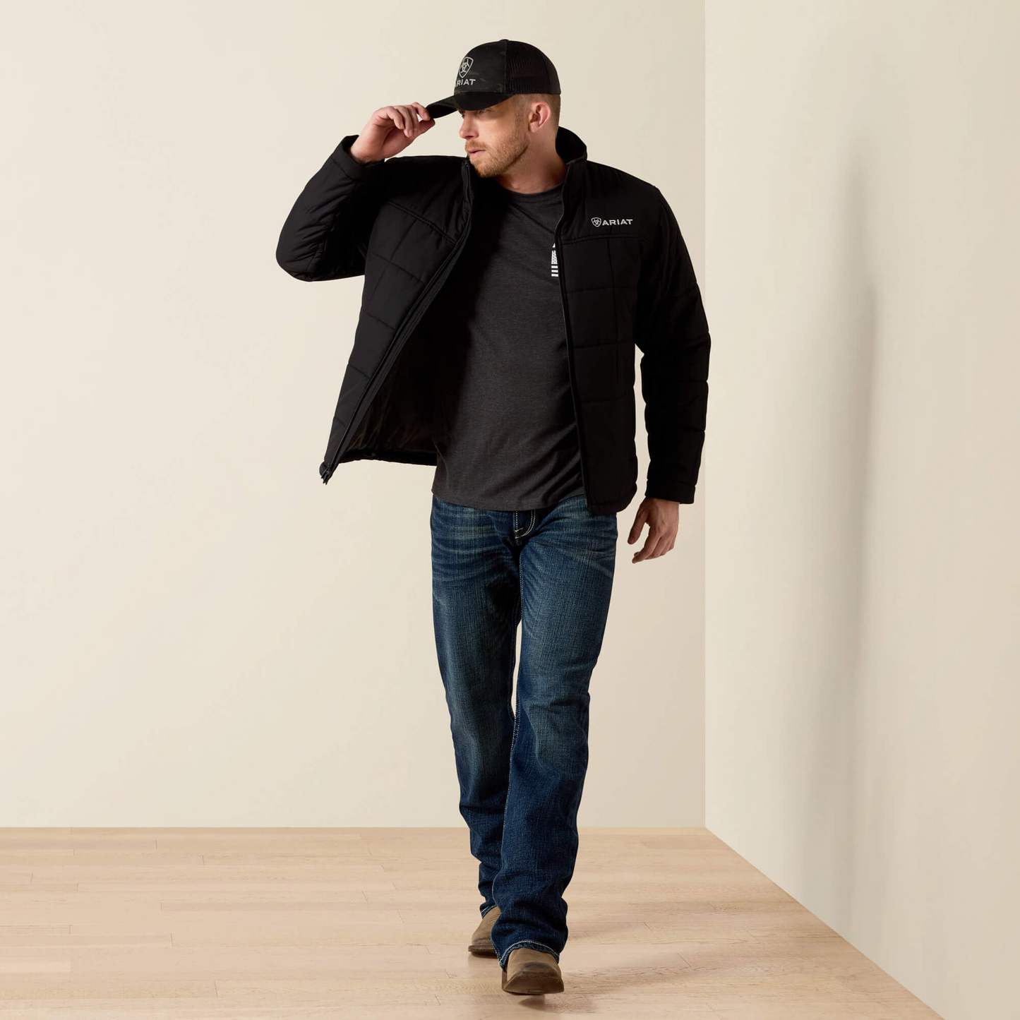 Ariat Men - Crius Insulated Jacket (Black) 10028355