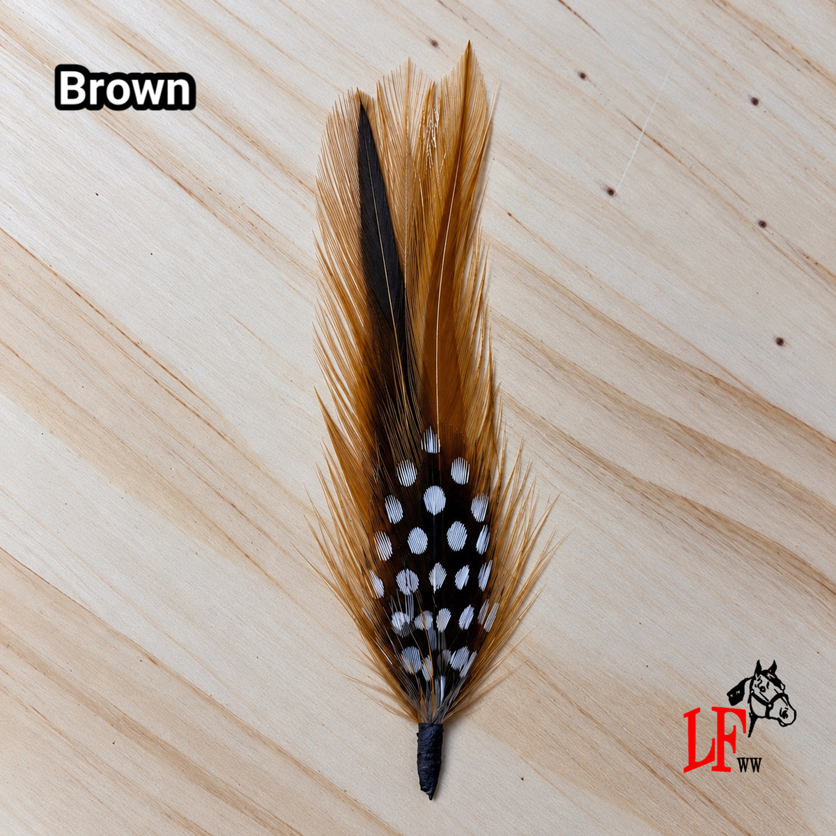 Classic Hat Feather (Brown)