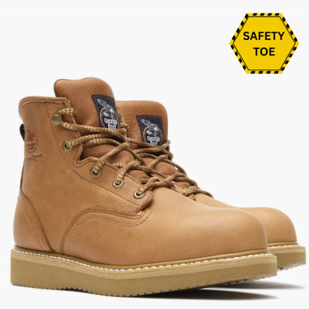 Georgia Men - Wedge 6in (STEEL TOE) G6342