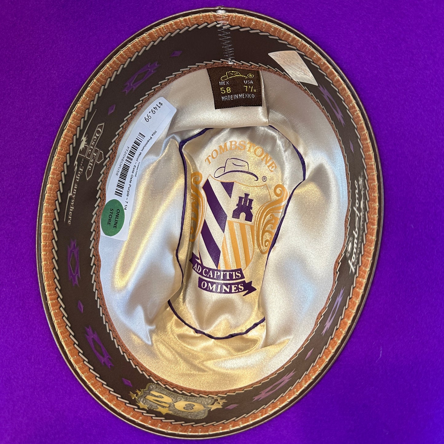 Tombstone - 20x Este Oeste (Purple) Premium Wool