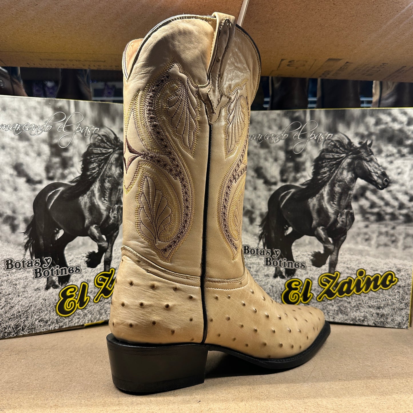 La Bufa Men - Imitation Ostrich Boot (Orix)