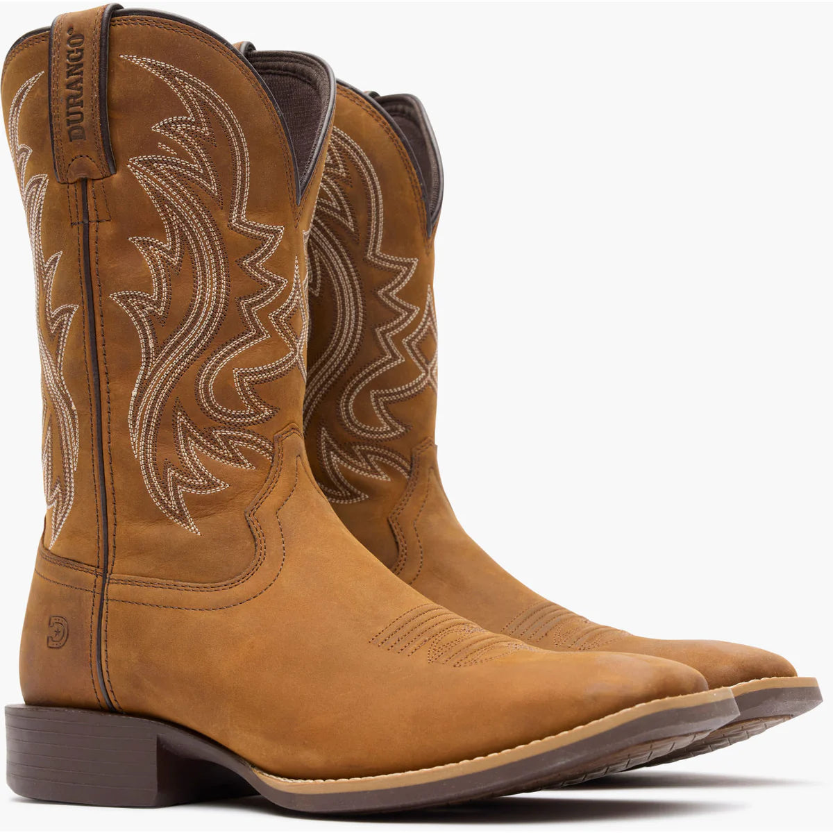 Durango Men - Shyloh Square Toe (Saddle Brown) DDB0495