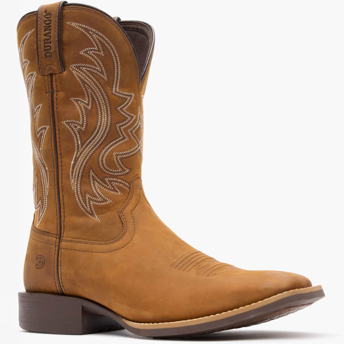 Durango Men - Shyloh Square Toe (Saddle Brown) DDB0495