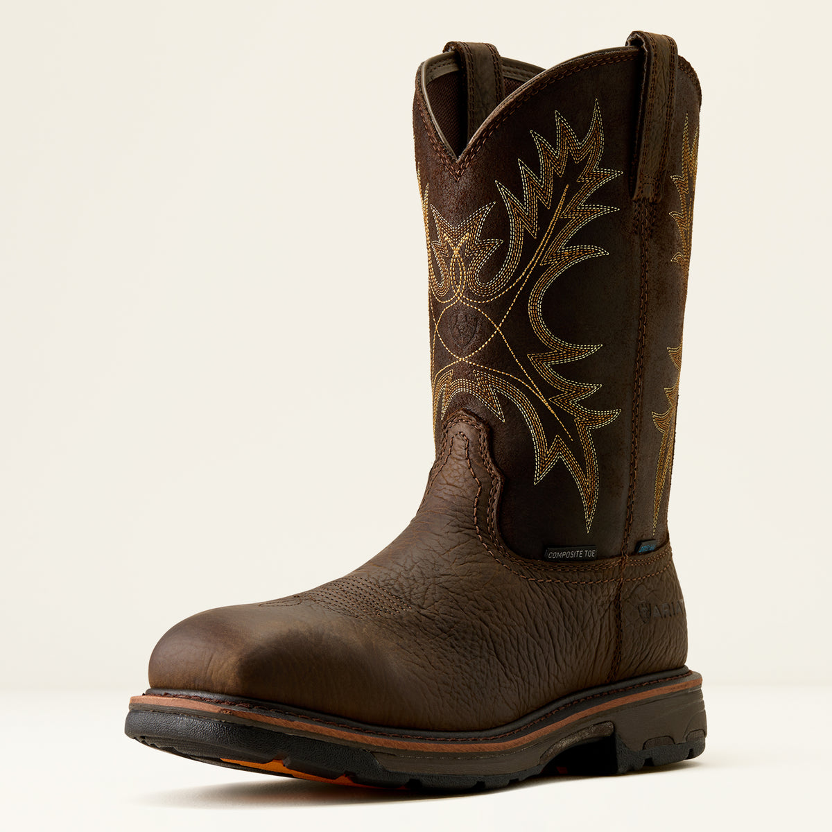 Ariat Men - ST WorkHog H2O Composite Toe (Bruin Brown) 10017420